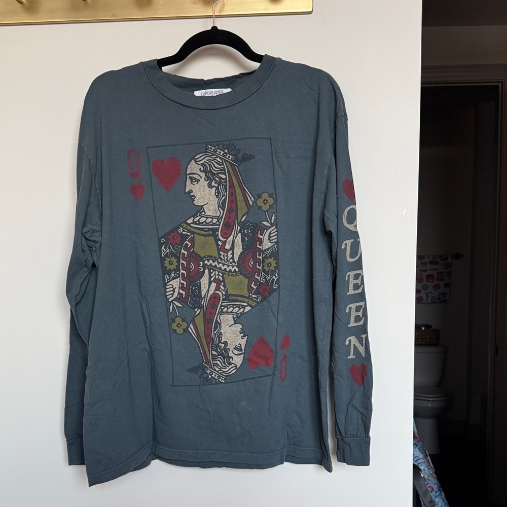 Free People Queen of Hearts long sleeve